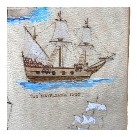 Maritime History Sailing Ships Beach House Coastal Historical Collectors Framed - Picture 12 of 16